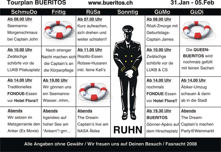 Tourplan 2008 Seite 2