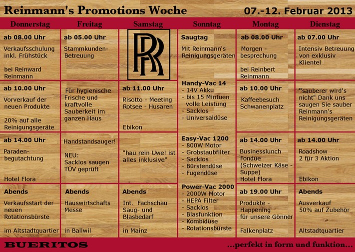 Tourplan 2013 Seite 2