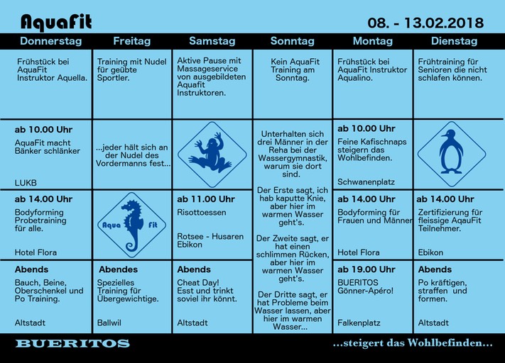 Tourplan 2018 Seite 2