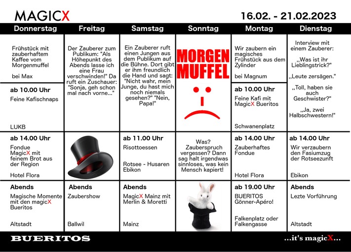 Tourplan 2023 Seite 2