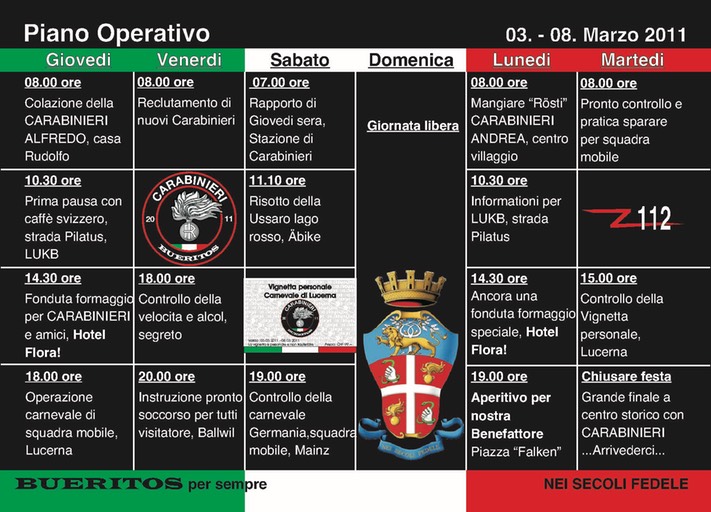 Tourplan 2011 Seite 2